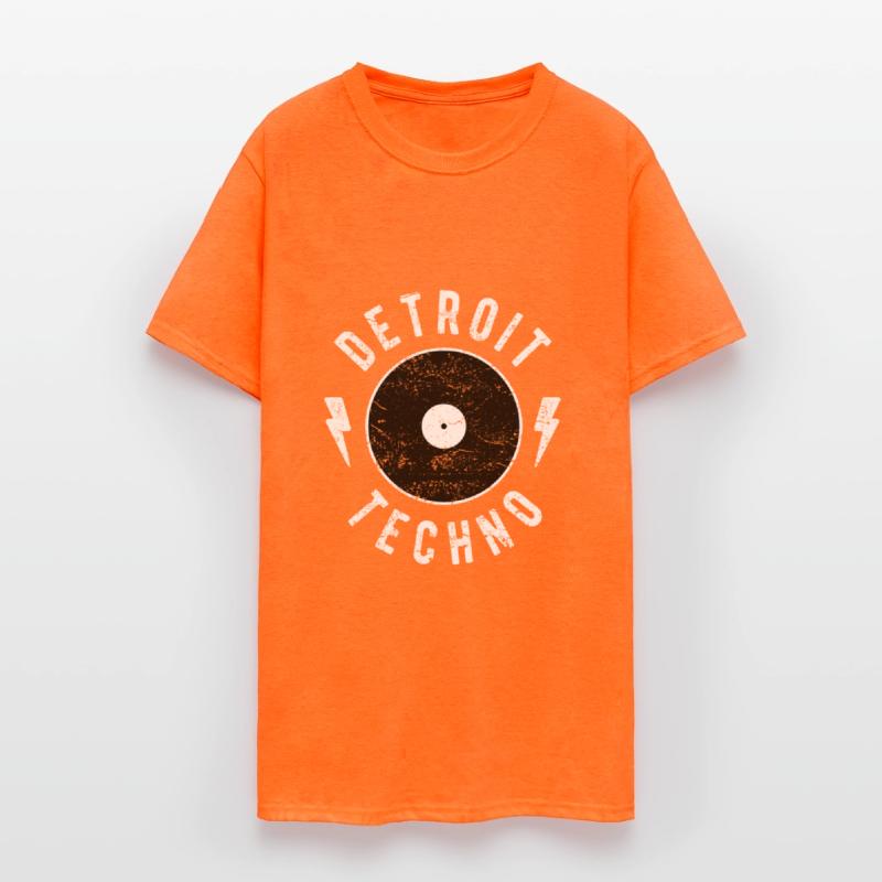 Detroit Techno Classic Shirt Vinyl EDM Electronic