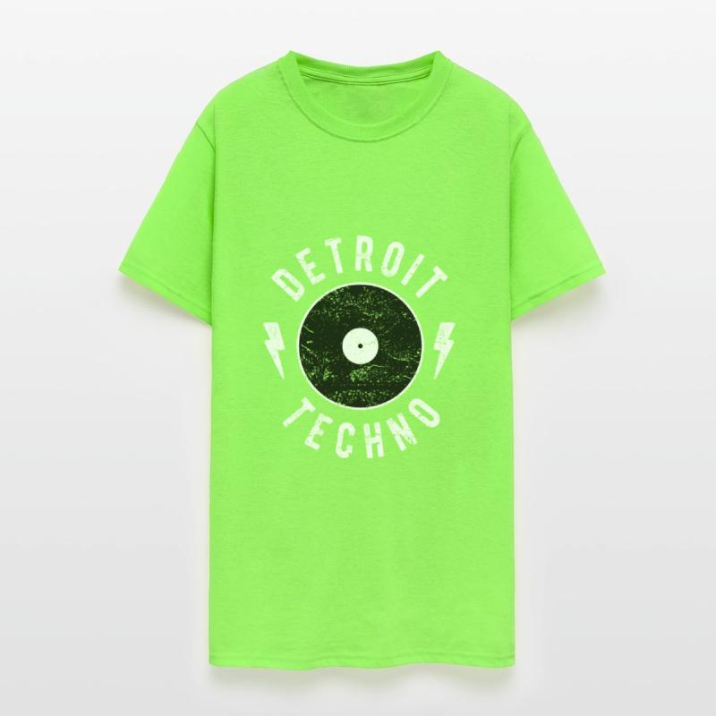 Detroit Techno Classic Shirt Vinyl EDM Electronic