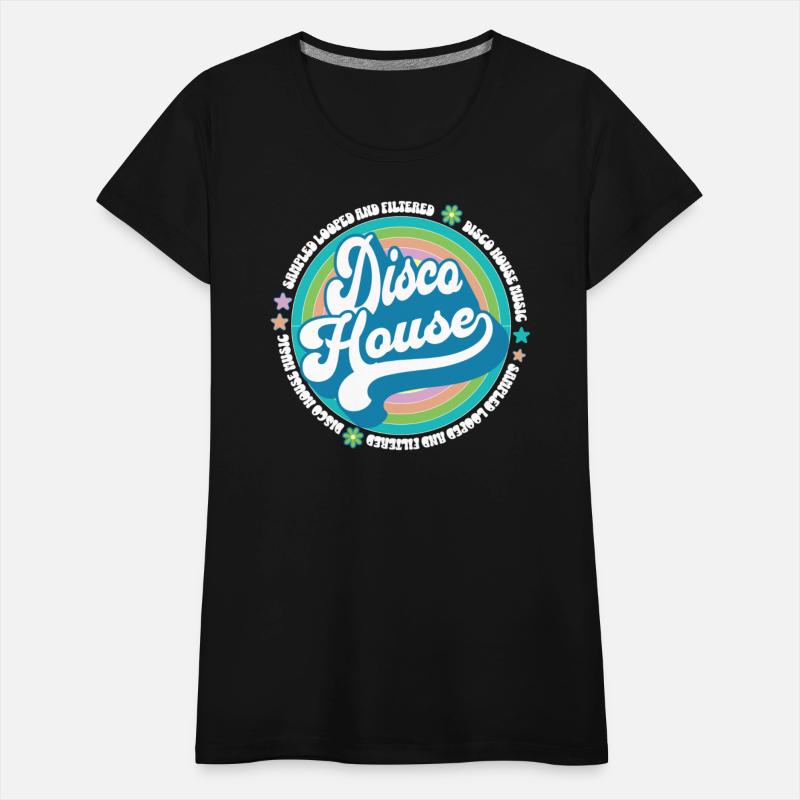 DISCO HOUSE - Staged Gradient Circle (Turquoise)