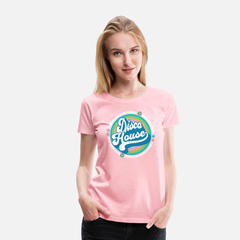 DISCO HOUSE - Staged Gradient Circle (Turquoise)