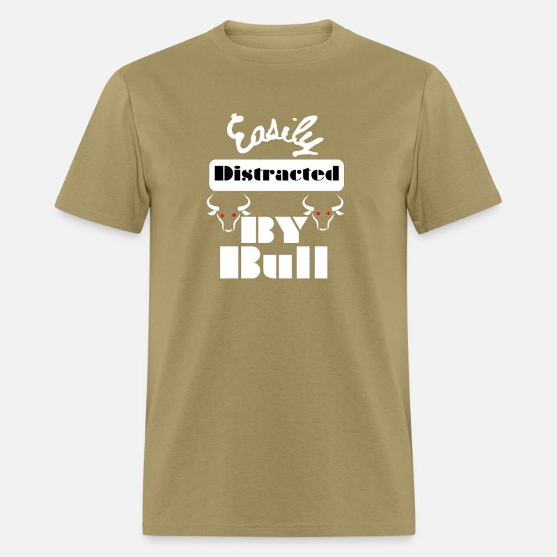 Distracted by bull Tshirt