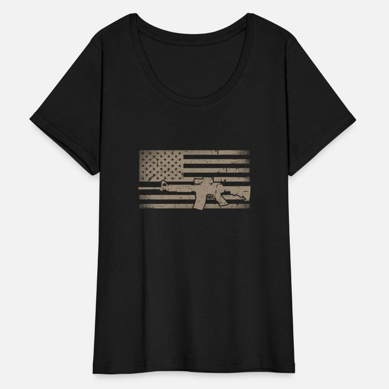 Distressed American Flag Ar15 For Gun Ar15