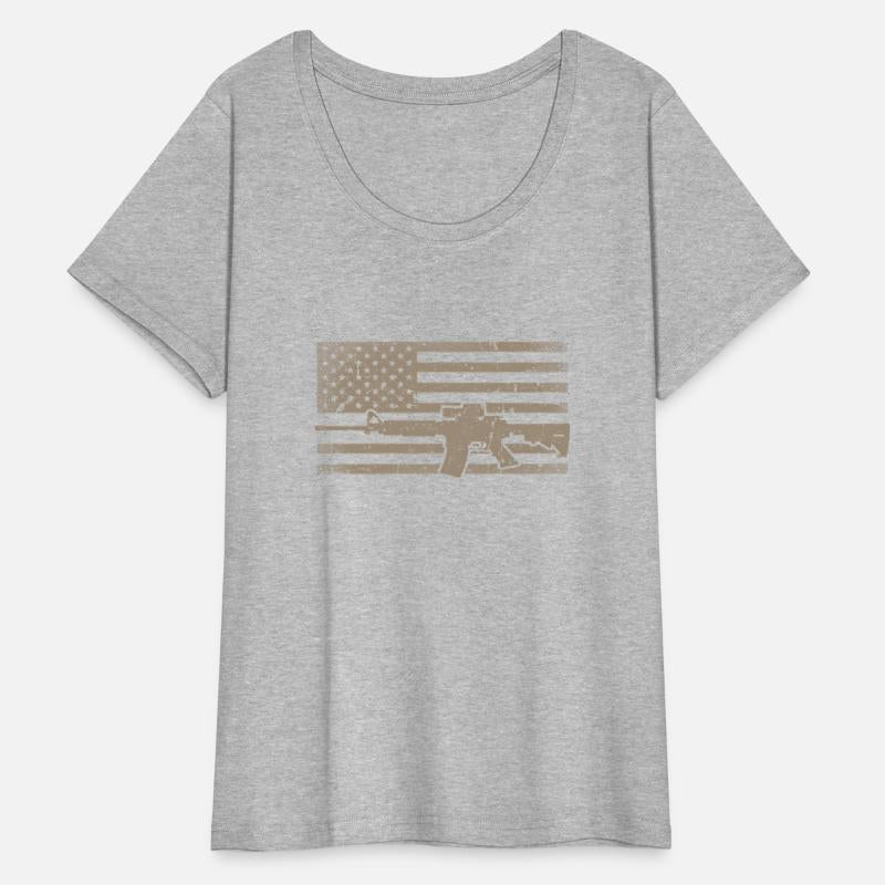 Distressed American Flag Ar15 For Gun Ar15