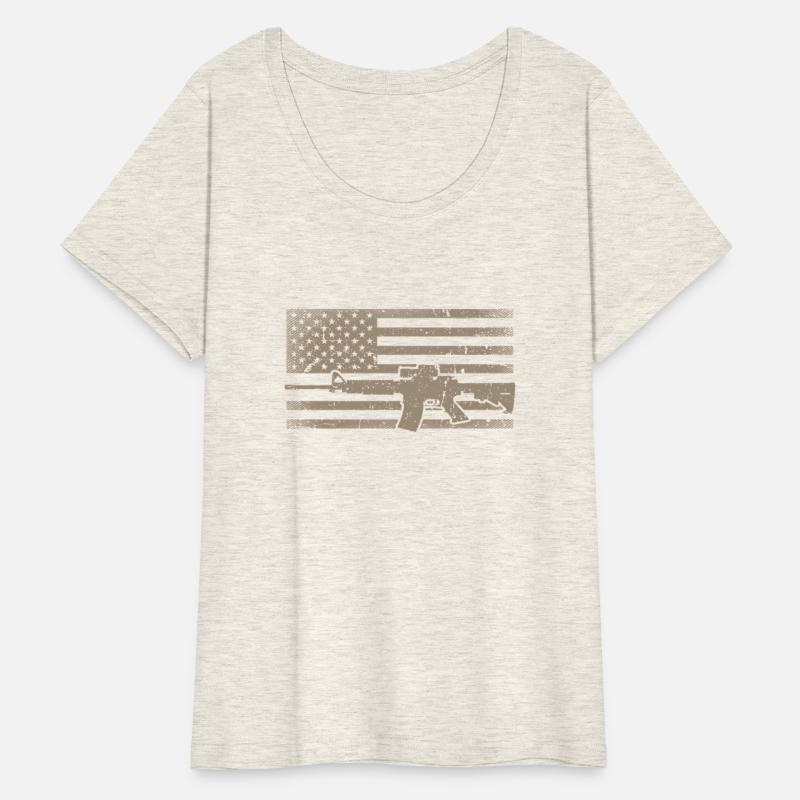 Distressed American Flag Ar15 For Gun Ar15