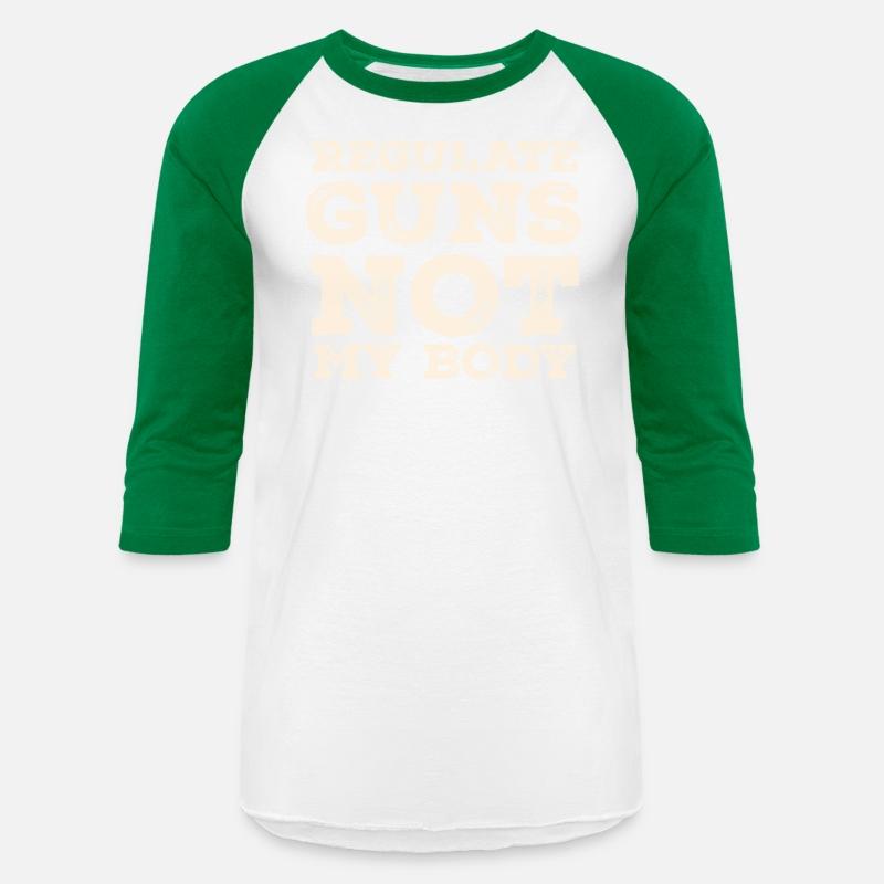 Distressed Quote REGULATE GUNS NOT MY BODY