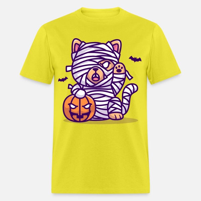 Dog Bum With A Pumpkin - Halloween