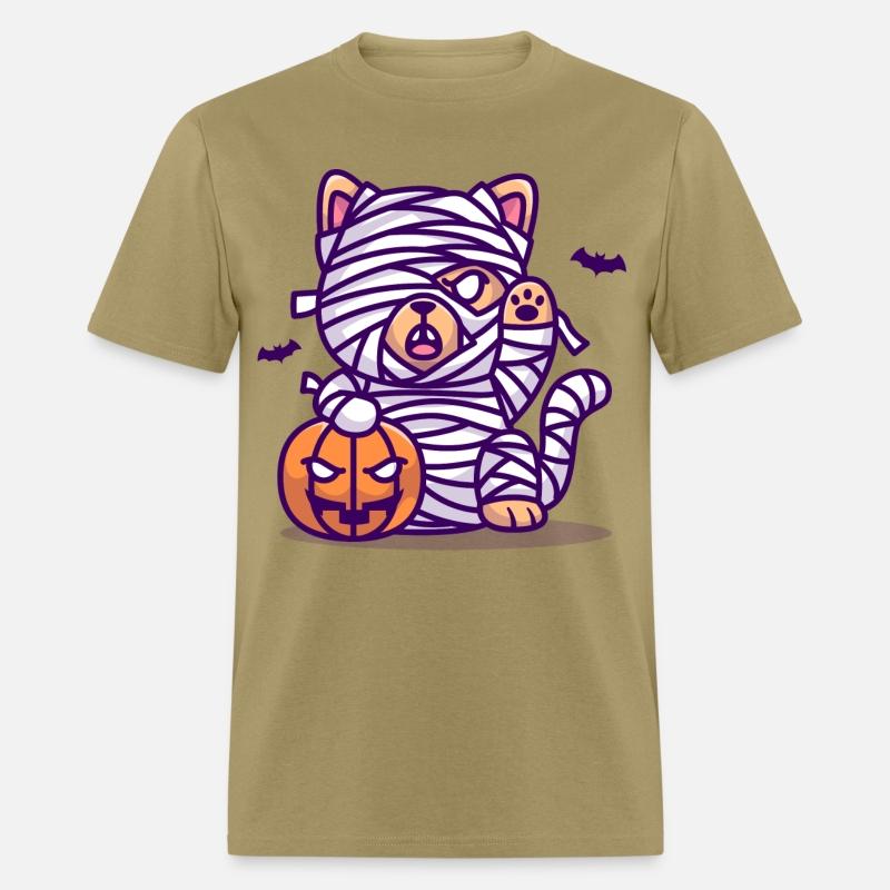 Dog Bum With A Pumpkin - Halloween