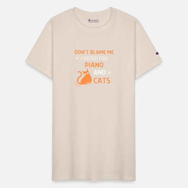 Don't Blame Me i Voted For Piano And Cats