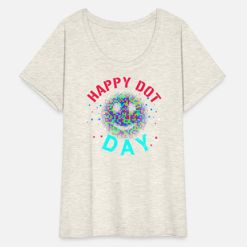 Dot Pattern Colorful Smile Happy Dot Day