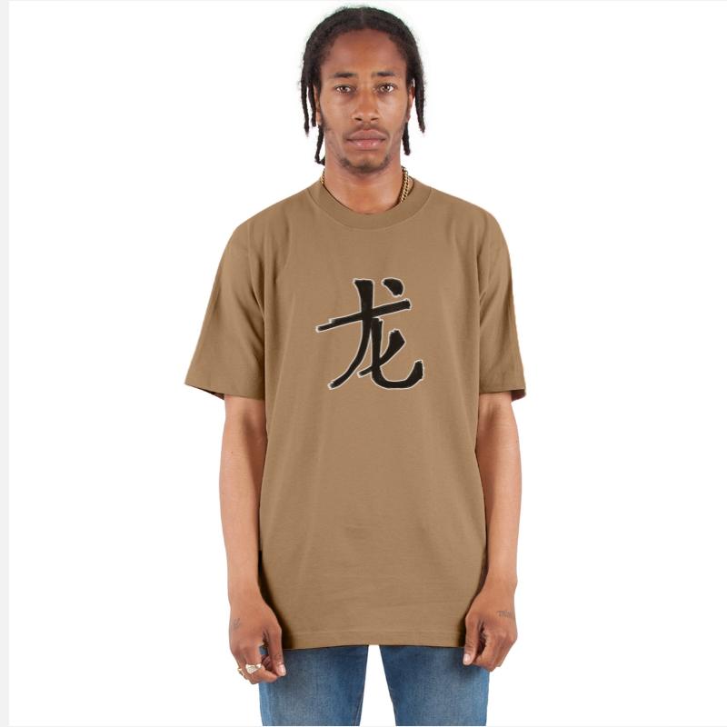 Dragon Chinese Character Hand Drawn Symbol China