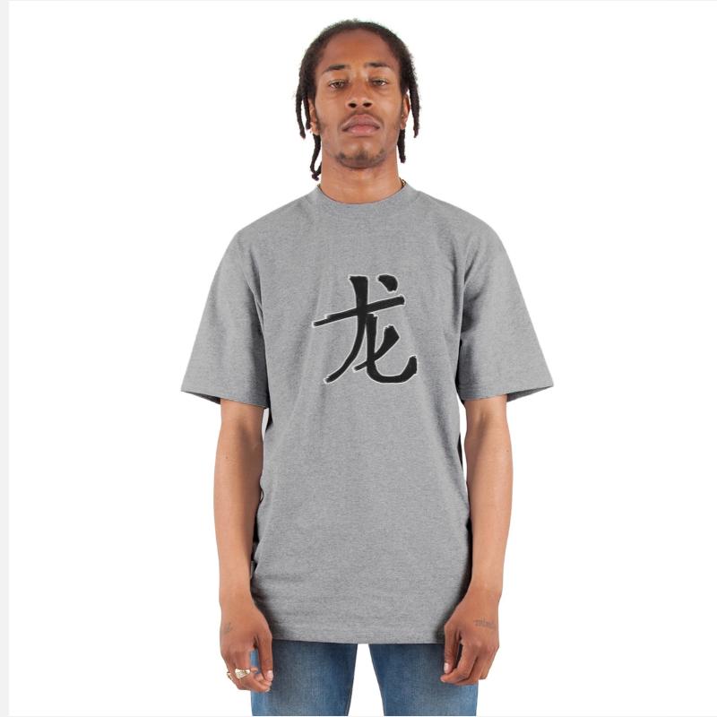 Dragon Chinese Character Hand Drawn Symbol China