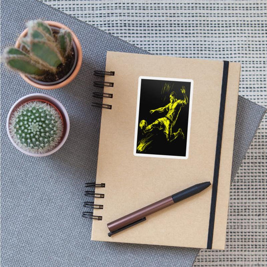 Dynamic Footballer,Illustration of Football Player