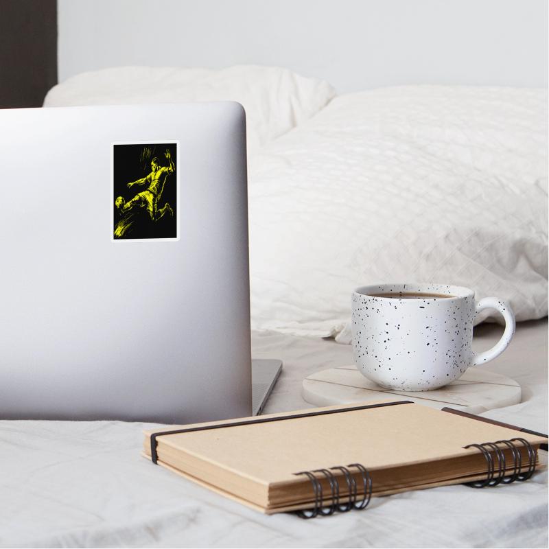 Dynamic Footballer,Illustration of Football Player