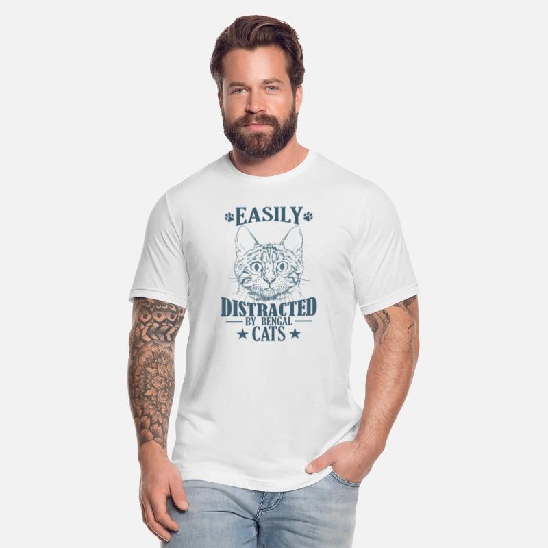 Easily Distracted by Bengal Cat Domestic Cat