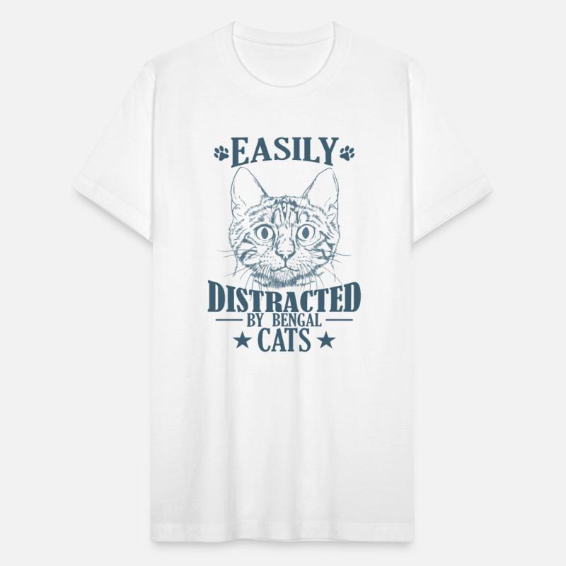Easily Distracted by Bengal Cat Domestic Cat