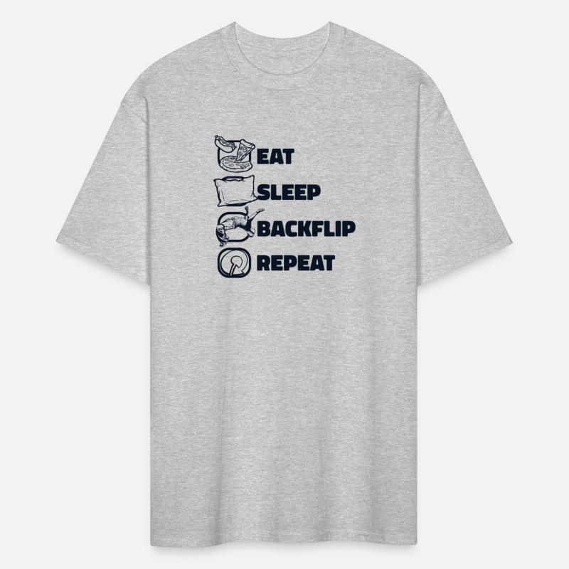 Eat Sleep Backflip Repeat Training Wall Run