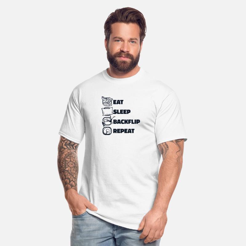 Eat Sleep Backflip Repeat Training Wall Run