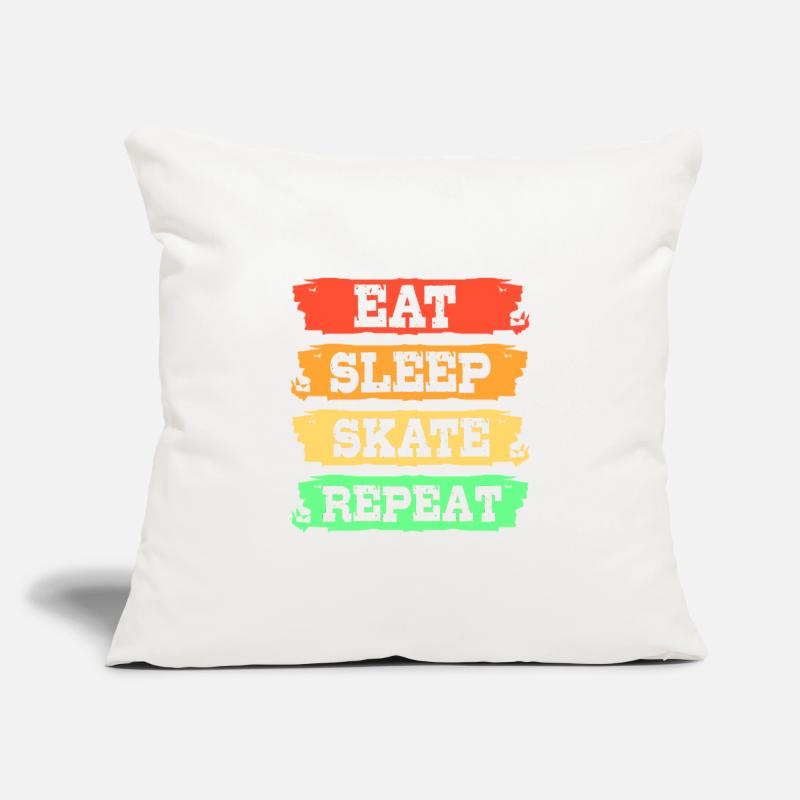 Eat Sleep Skate Repeat Retro Skateboard Longboard