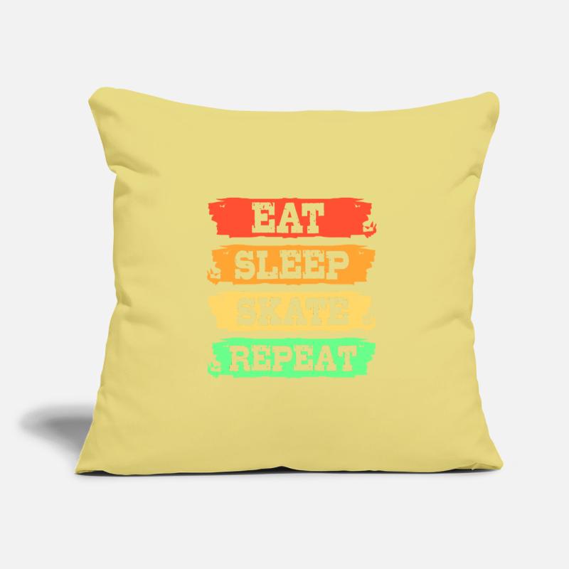 Eat Sleep Skate Repeat Retro Skateboard Longboard