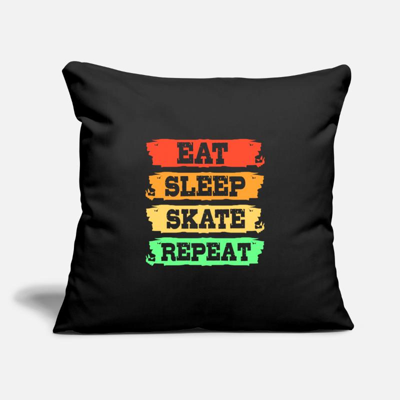 Eat Sleep Skate Repeat Retro Skateboard Longboard