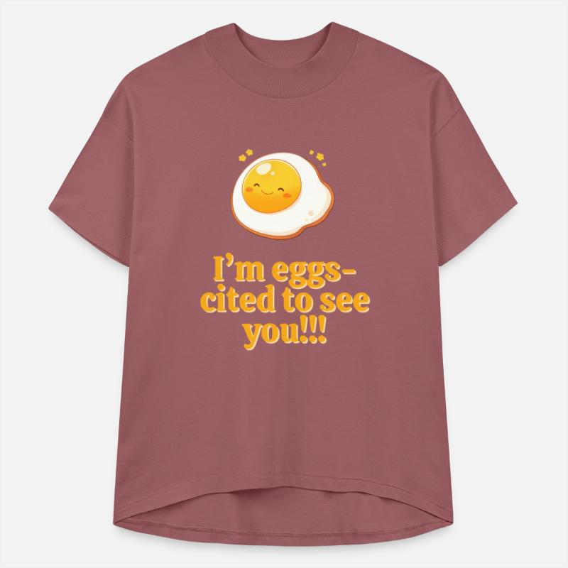 Eggs-cited to see you! Kawaii eggs