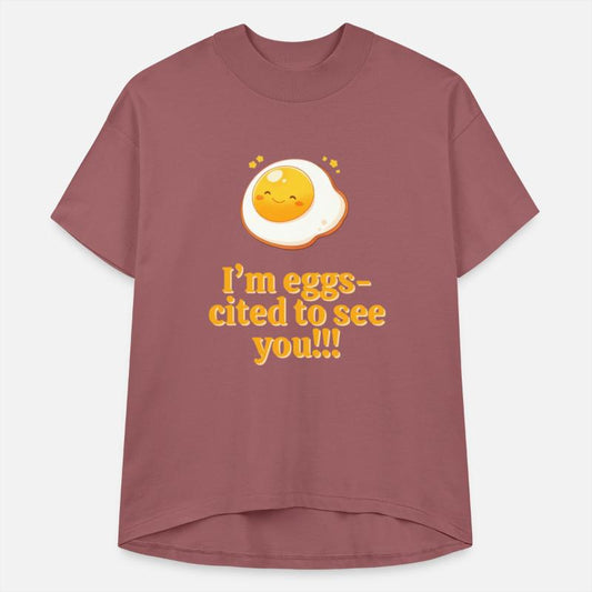 Eggs-cited to see you! Kawaii eggs