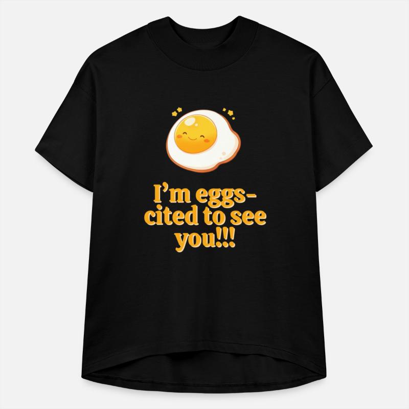 Eggs-cited to see you! Kawaii eggs