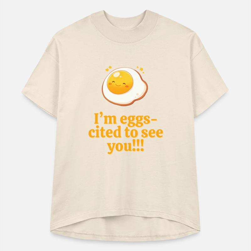 Eggs-cited to see you! Kawaii eggs
