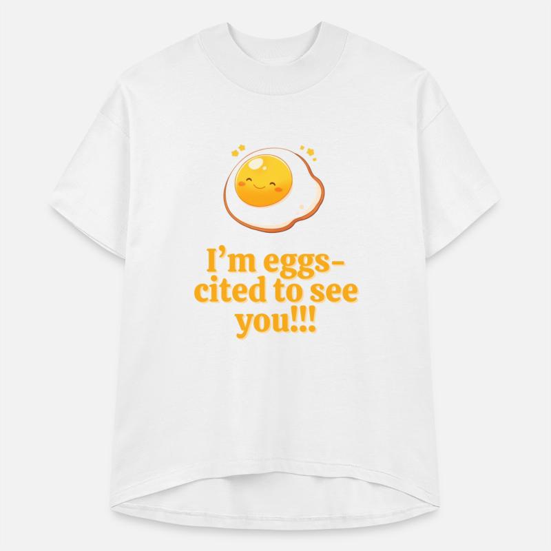 Eggs-cited to see you! Kawaii eggs