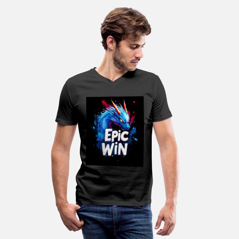 Epic Win - Dragon Art - Gamer Slang