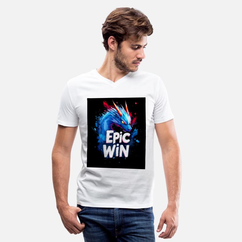 Epic Win - Dragon Art - Gamer Slang