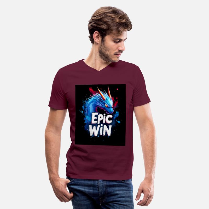 Epic Win - Dragon Art - Gamer Slang