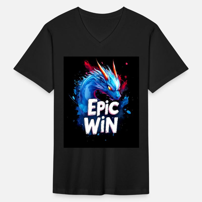 Epic Win - Dragon Art - Gamer Slang