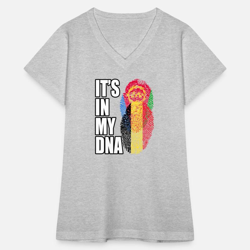 Eritrean And Belgian Mix Heritage DNA Flag