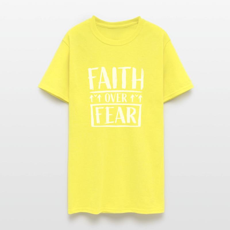 Faith over Fear Love Jesus Christ Religion Quote