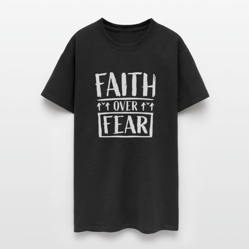 Faith over Fear Love Jesus Christ Religion Quote