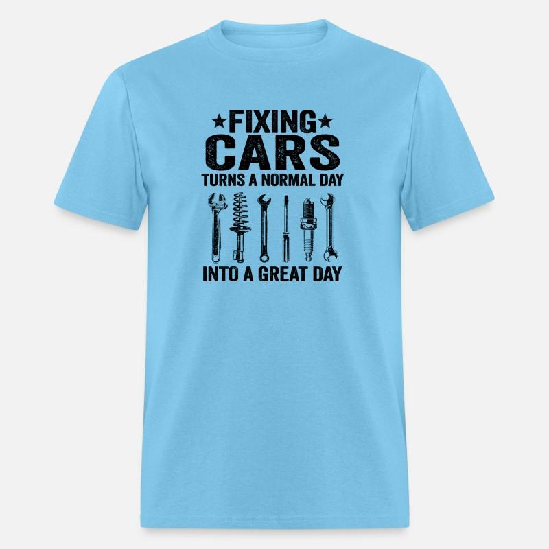 Fixing Cars Turns A Normal Day Into A Great Day