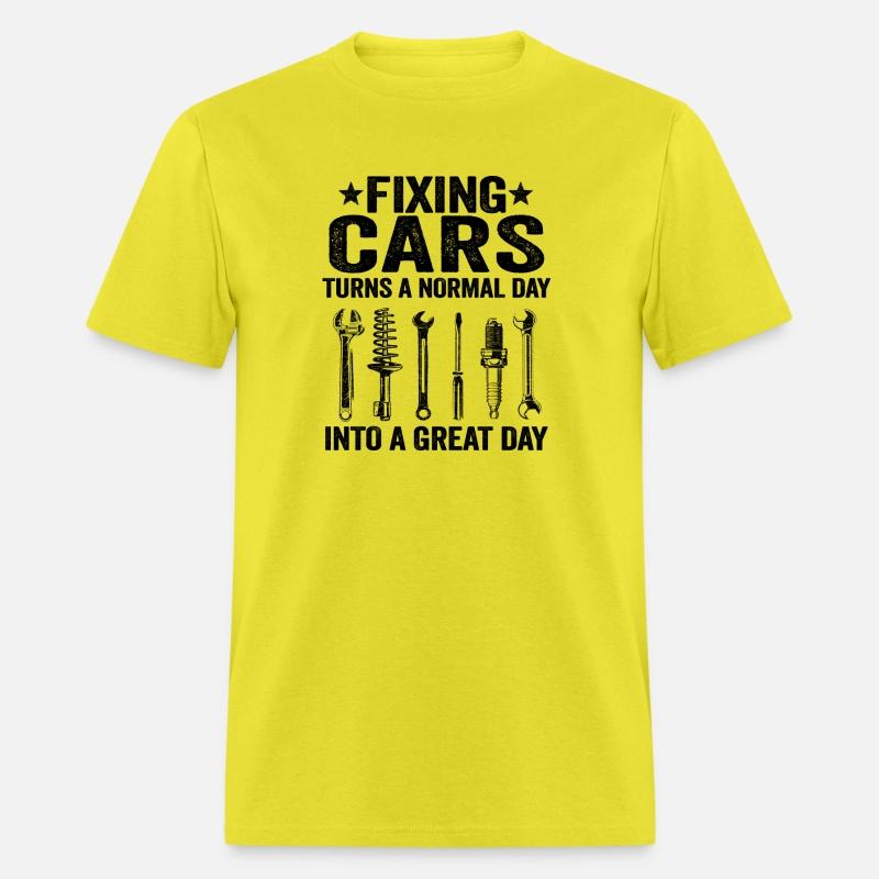 Fixing Cars Turns A Normal Day Into A Great Day