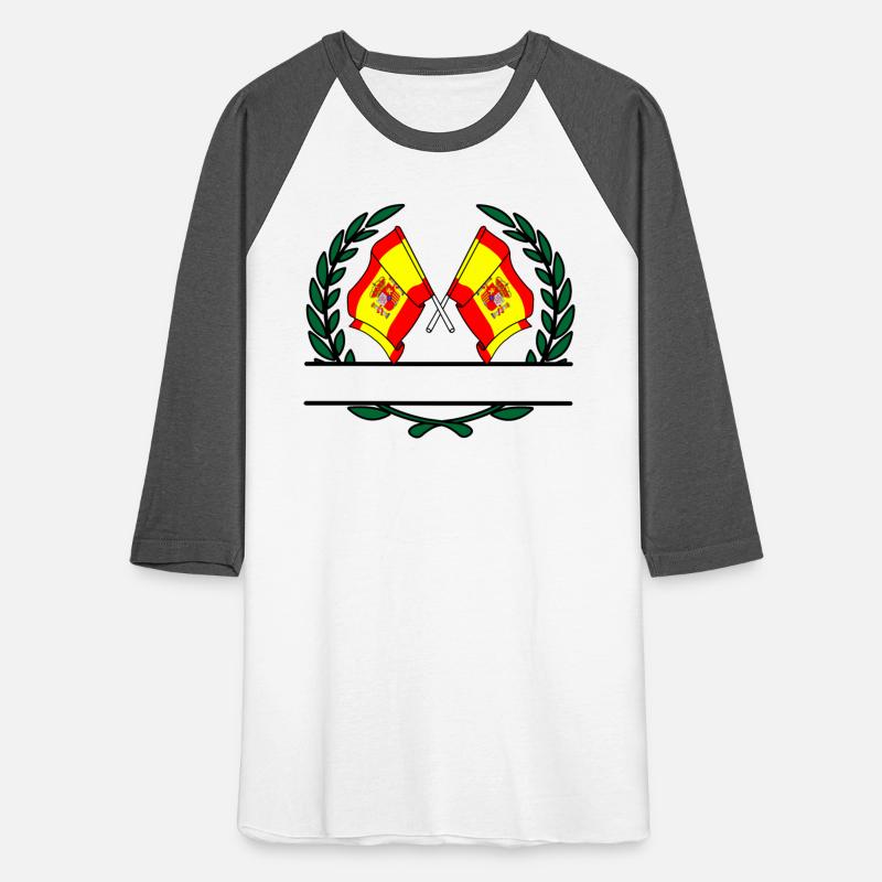 Flags Spain laurel wreath banner