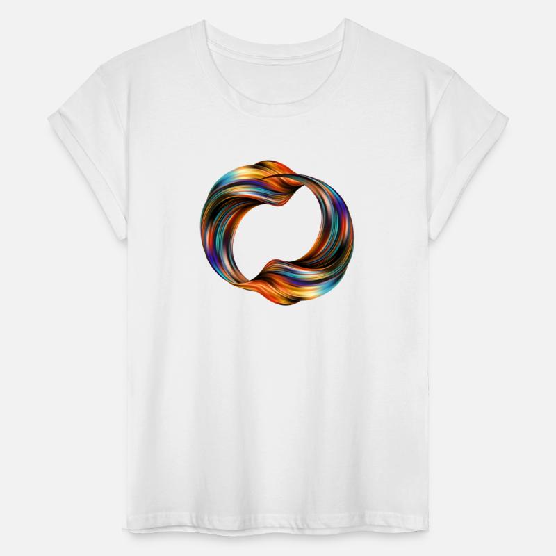 Flow of Colors in a Circular Design