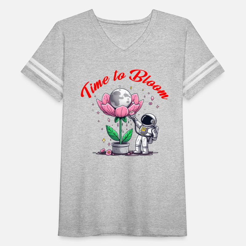 Flowers are blooming on the earth