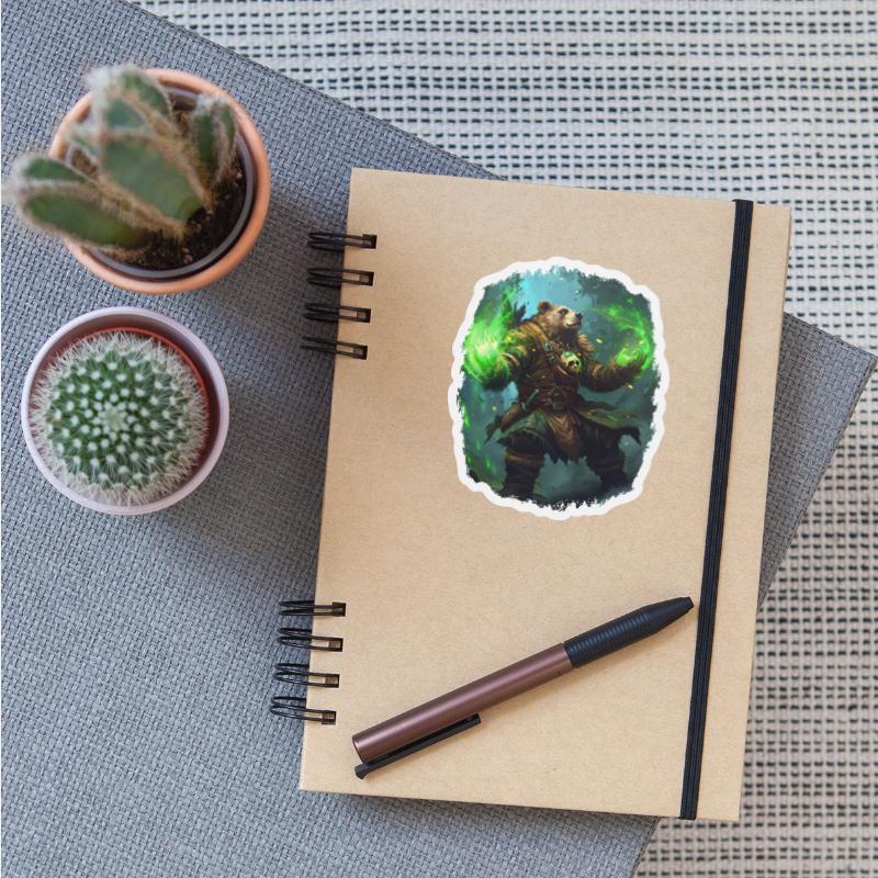 Forest Guardian Channeling Mystic Nature Magic