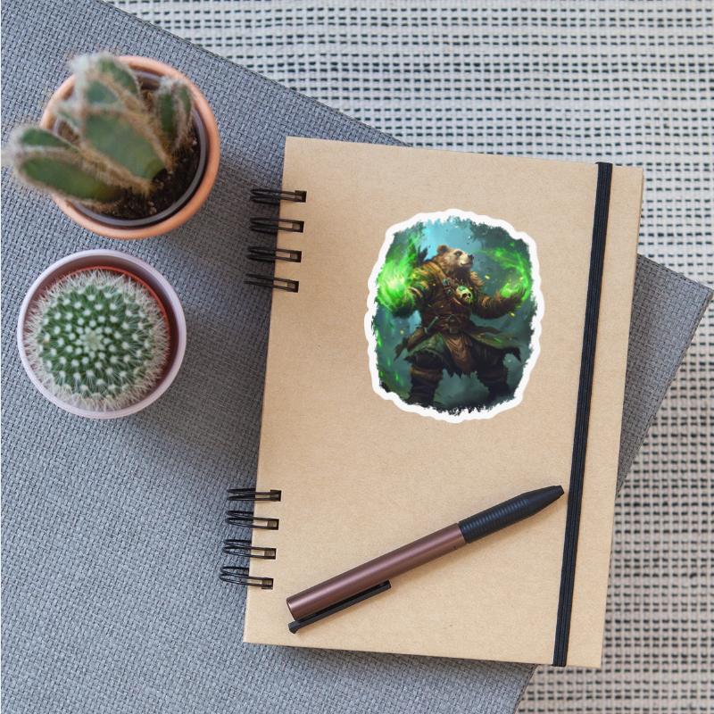 Forest Guardian Channeling Mystic Nature Magic