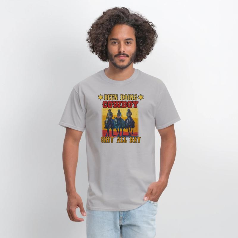 Funny Been Doing Cowboy Shit All Day T-Shirt