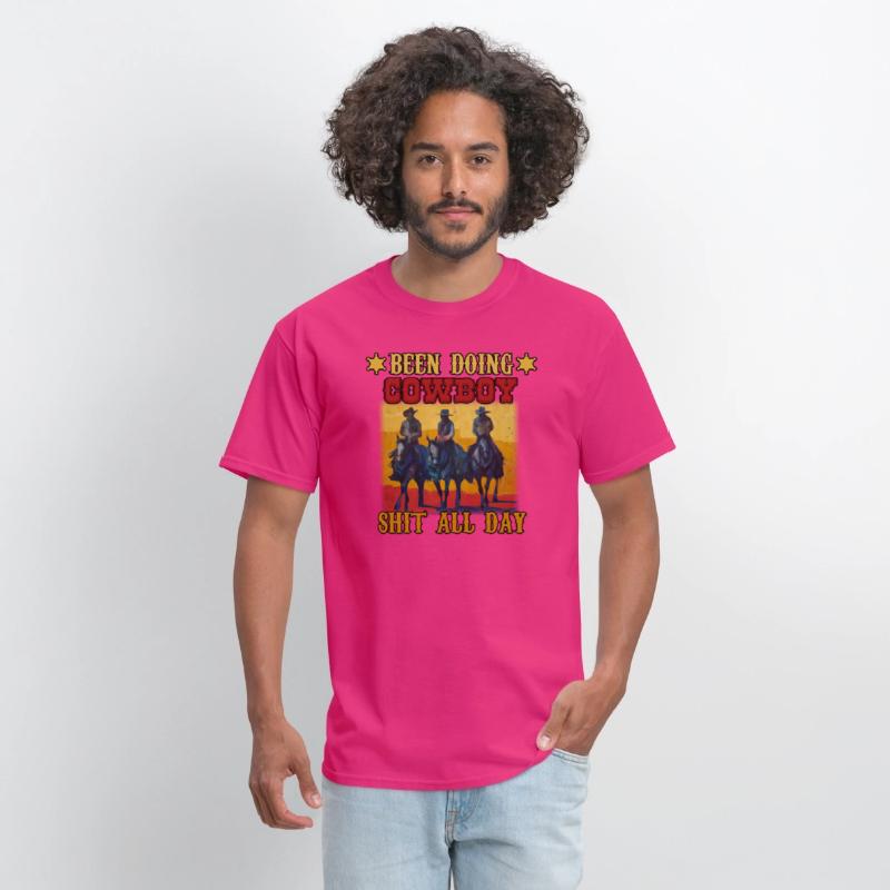 Funny Been Doing Cowboy Shit All Day T-Shirt