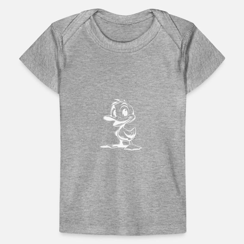 Funny Duck Drawing With Big Feet