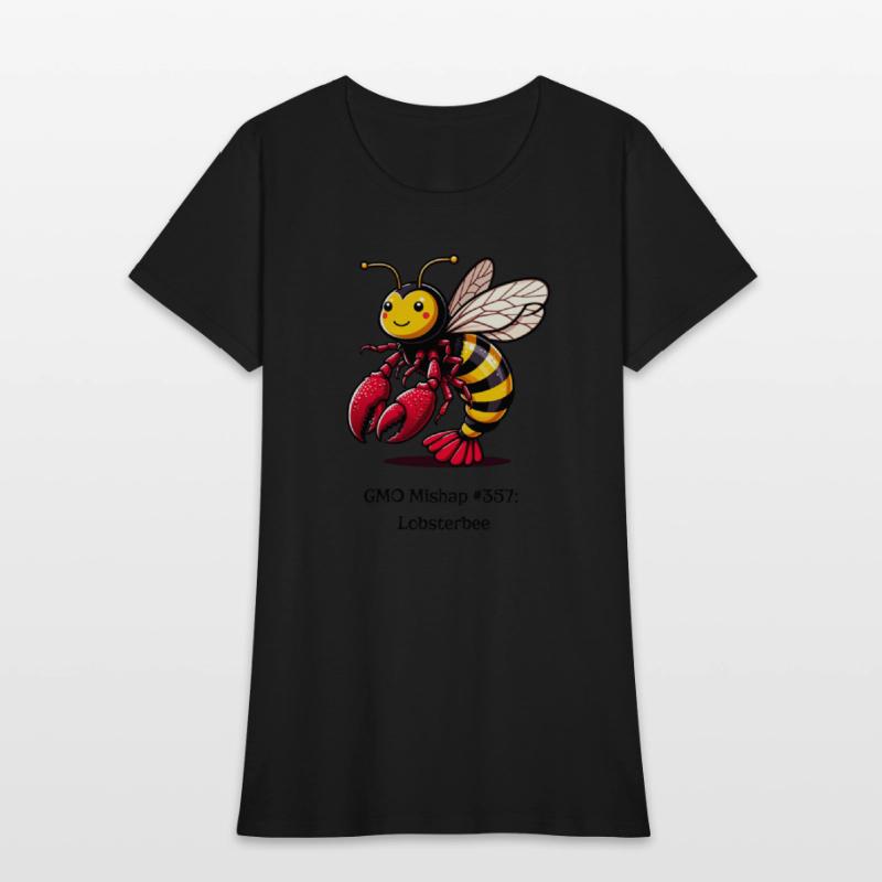 Funny Genetically Mutated Lobster Bee Geek GMO