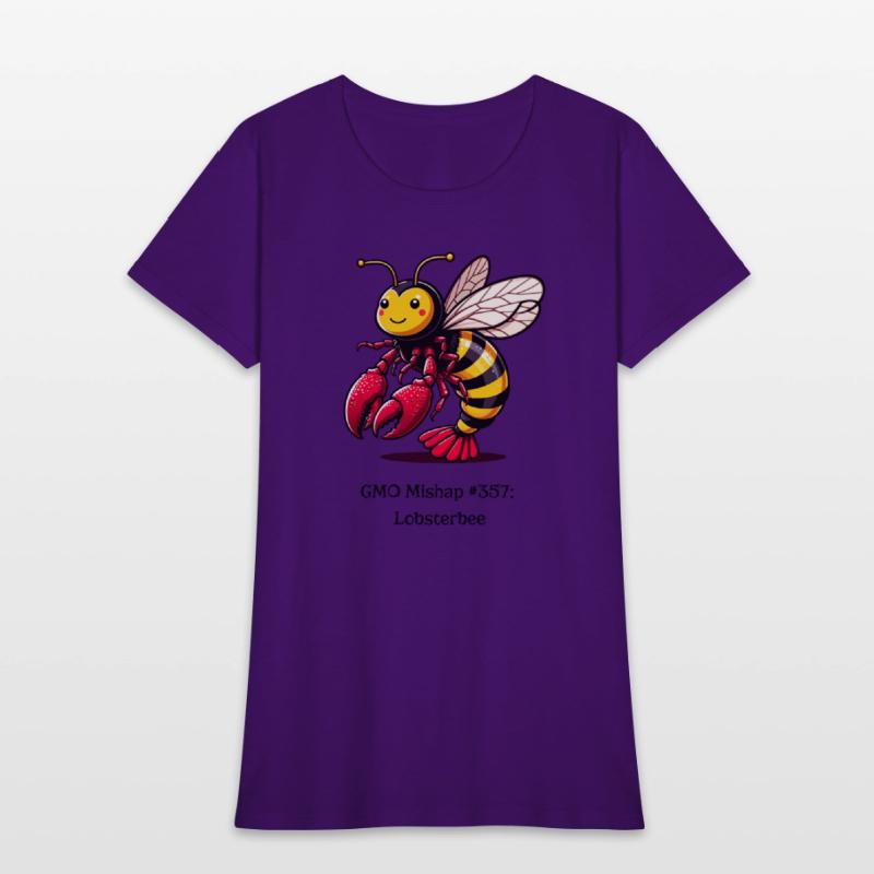 Funny Genetically Mutated Lobster Bee Geek GMO