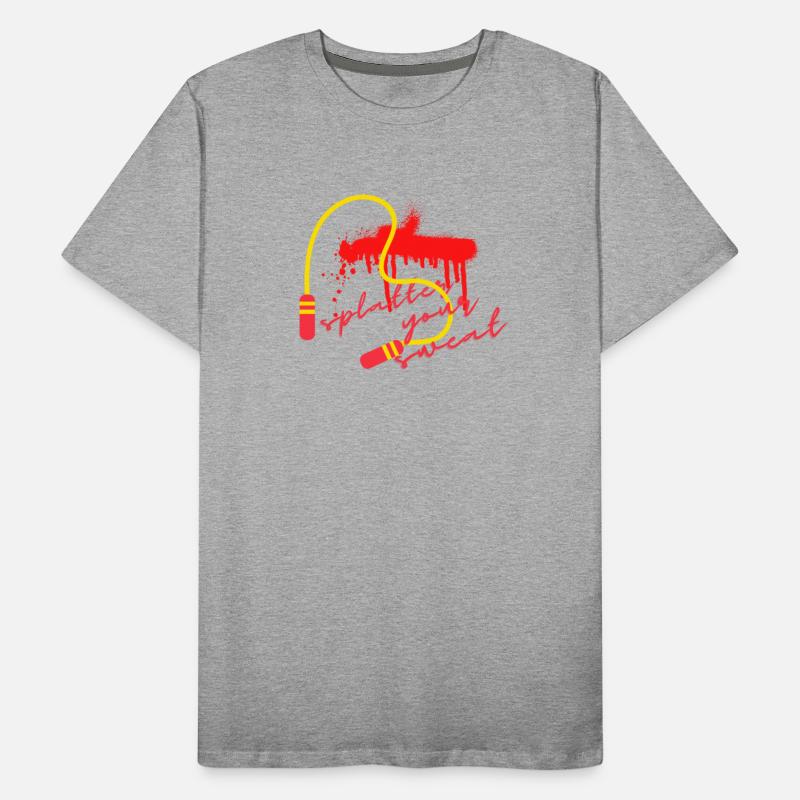 Funny lovely vintage design splatter your sweat