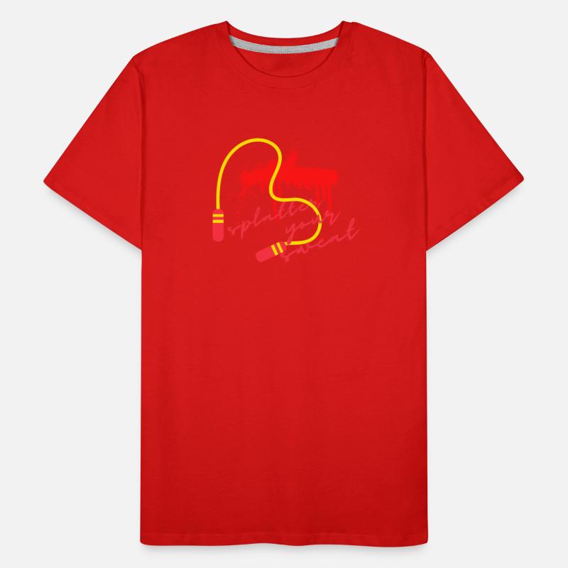 Funny lovely vintage design splatter your sweat